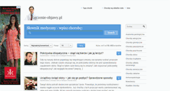 Desktop Screenshot of leczenie-objawy.pl